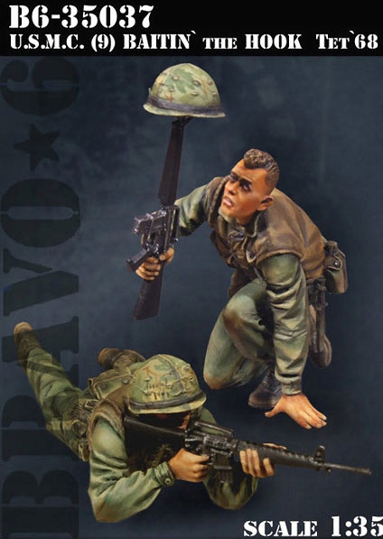 Bravo 6 35037 1/35 Usmc Baitin' the Hook '68