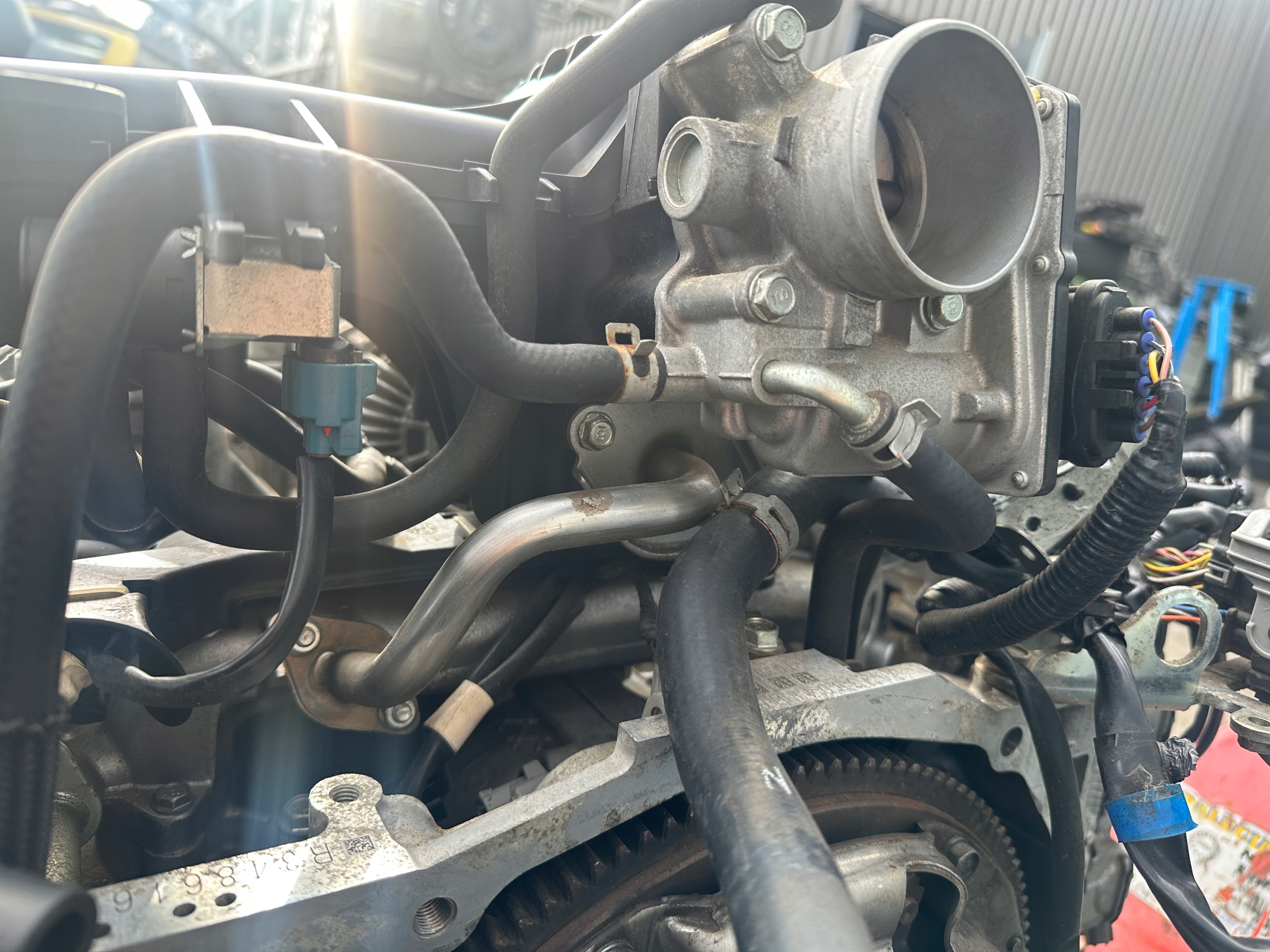 subaru XV 1.6 FB16 FB16BHZA1A двигатель комплектный ЛС