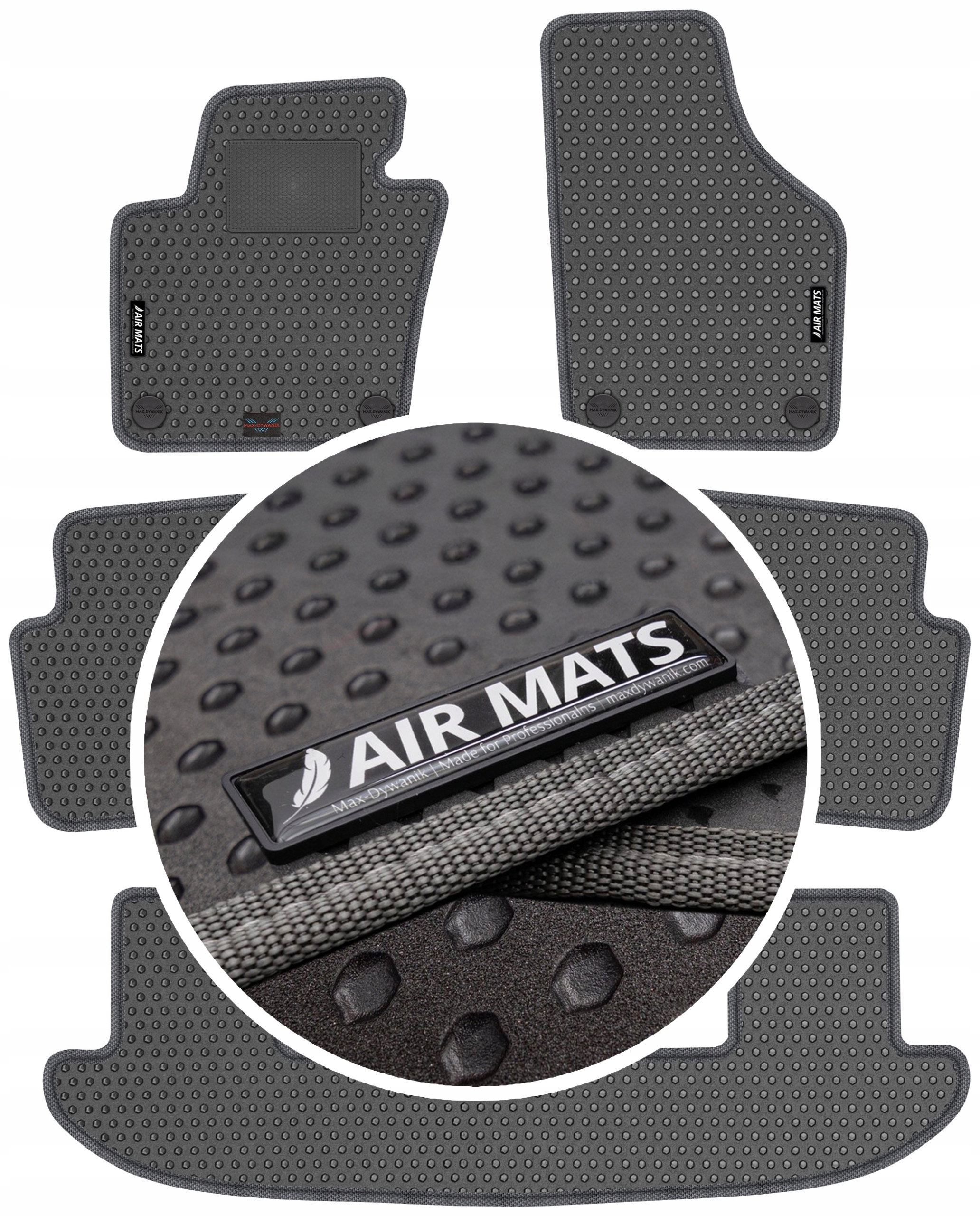 Vw Sharan II 7os 2010 Koberce Air Mats do auta