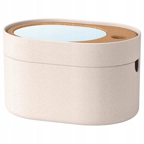

Ikea Saxborga Pudełko z pokrywą lustrzaną 24x17 cm