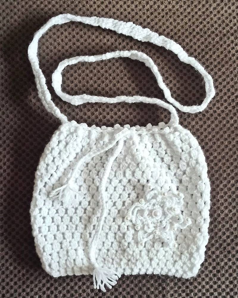 SZYDEŁKOWA TOREBKA DLA DZIEWCZYNKI KOMUNIA