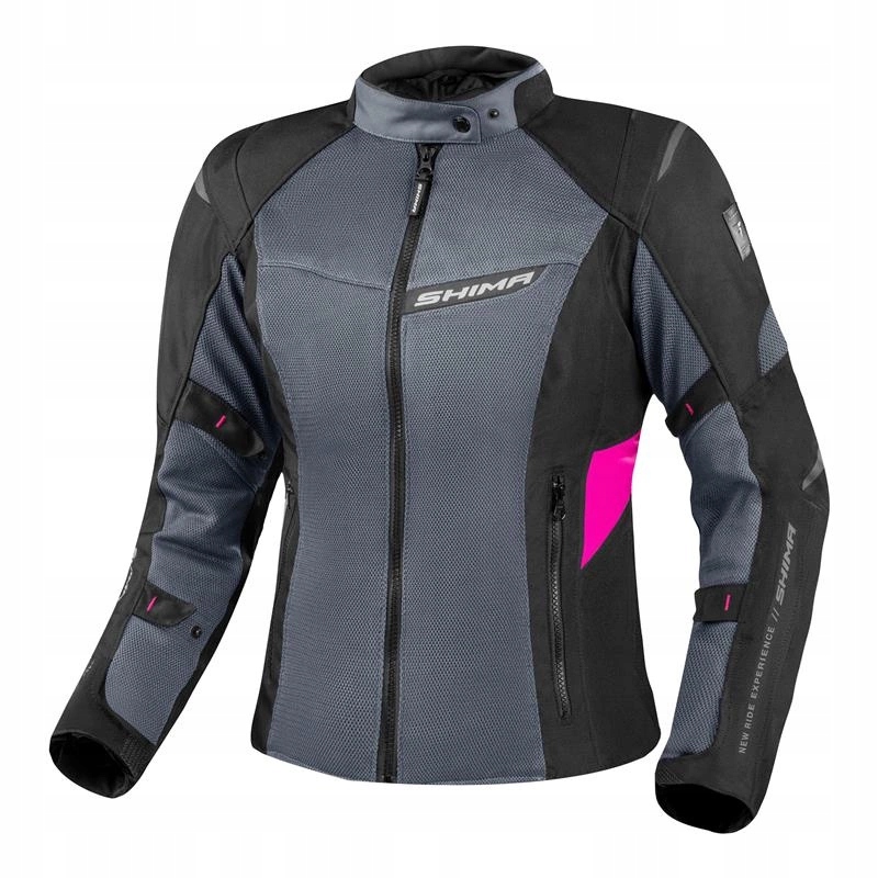 Dámska textilná bunda Shima Rush 2 Vented Lady Pink šedá ružová Darčeky