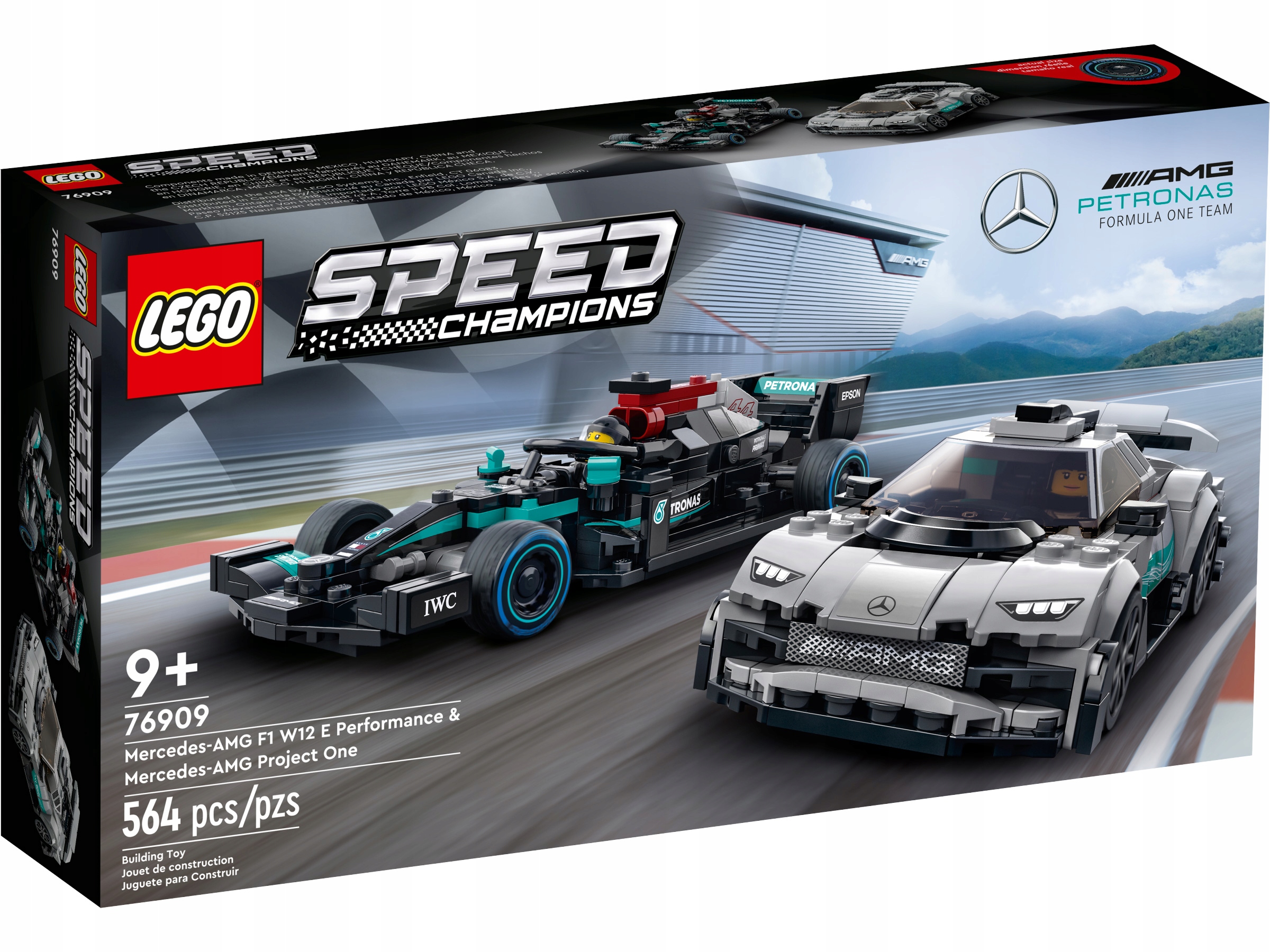 Lego Speed Champions 76909 Mercedes-AMG F1 W12 E Performance a Amg One