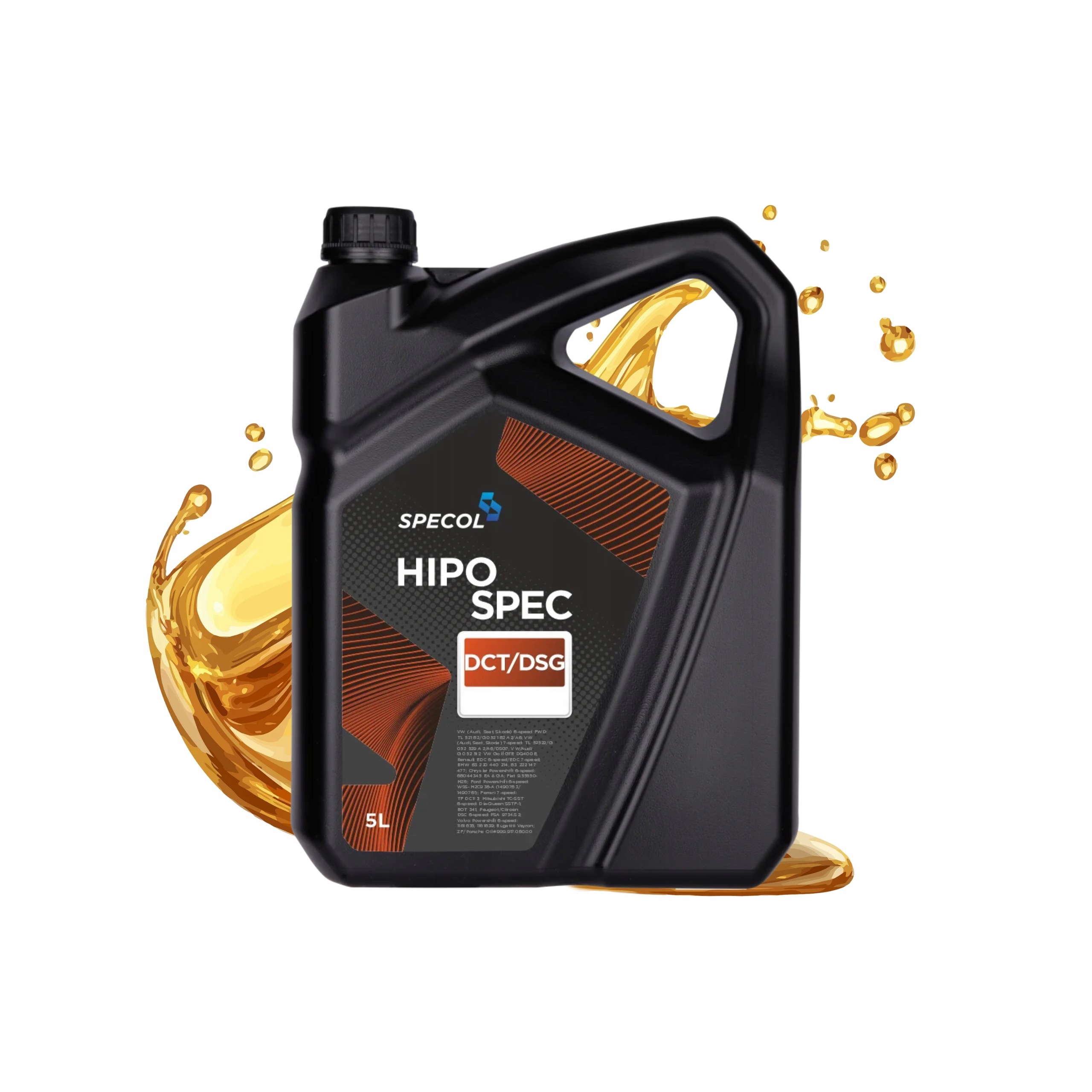 Olej do skrzyń Dsg Dct Specol Hipospec Dct Dsg 5L Dual Clutch