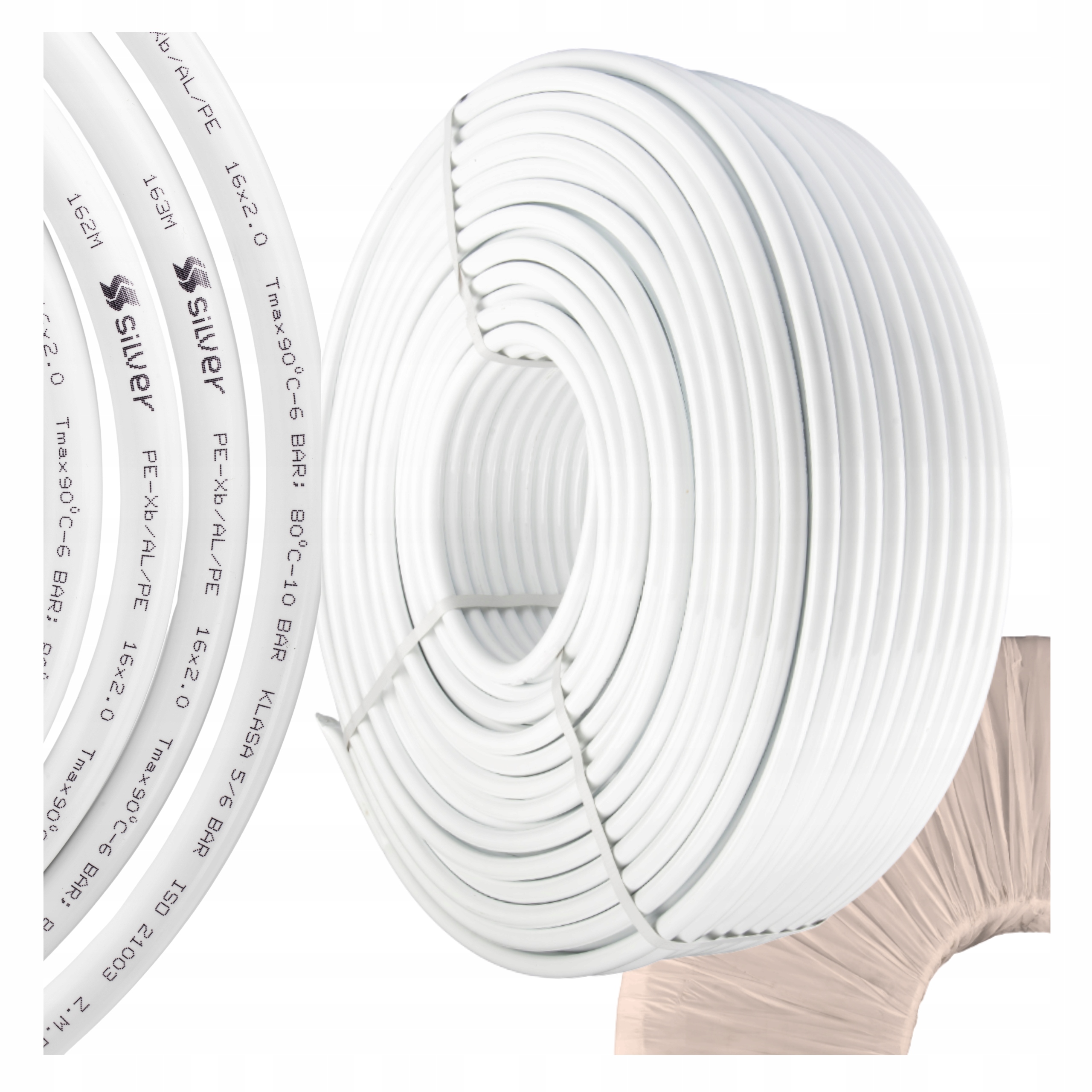 Trubka Pex Alupex Vícevrstvá 16x2 mm S Hliníkovou Vložkou PE-Xb/AL/PE 200 M