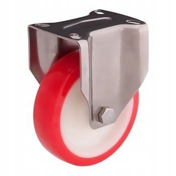 Wiko Kolečka Pevná Rolka 125 mm 230 kg Nerezová