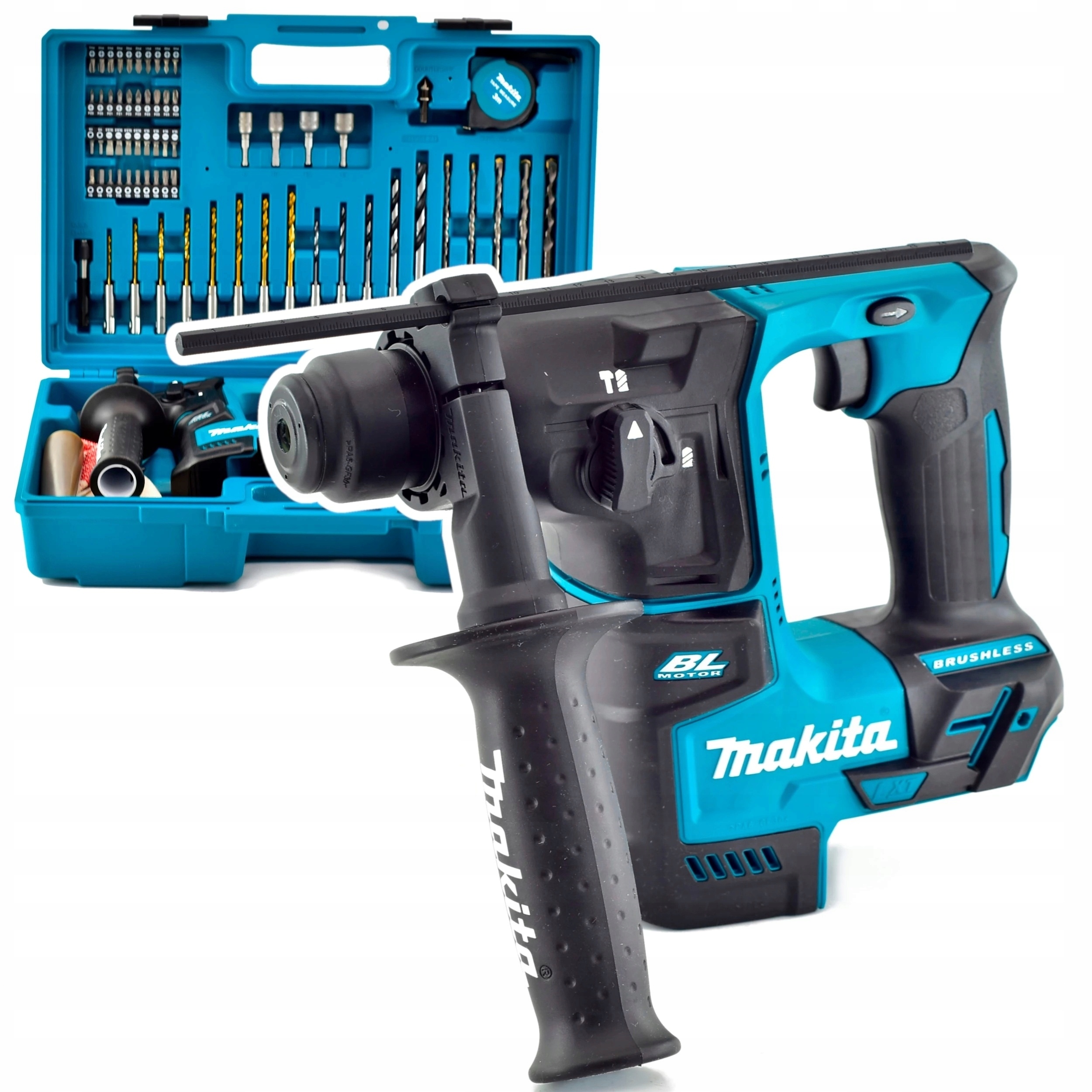 Makita DHR171ZJ Vrtačka Sds Plus 1,2J 18V Lxt Body Kufr Příslušenství