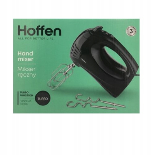 Mikser ręczny Hoffen HM-5109 300 W czarny