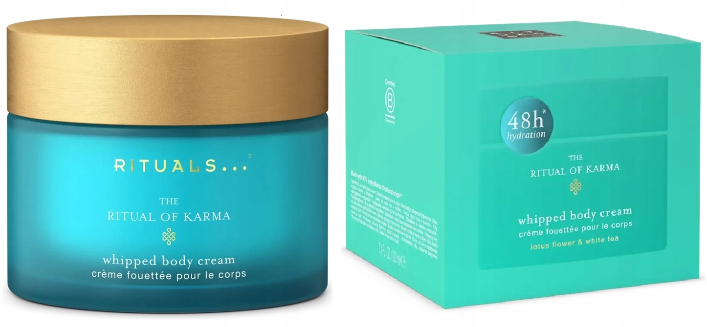 Rituals Karma Body Cream Krem Balsam do ciała Lotos Biała Herbata 220ml