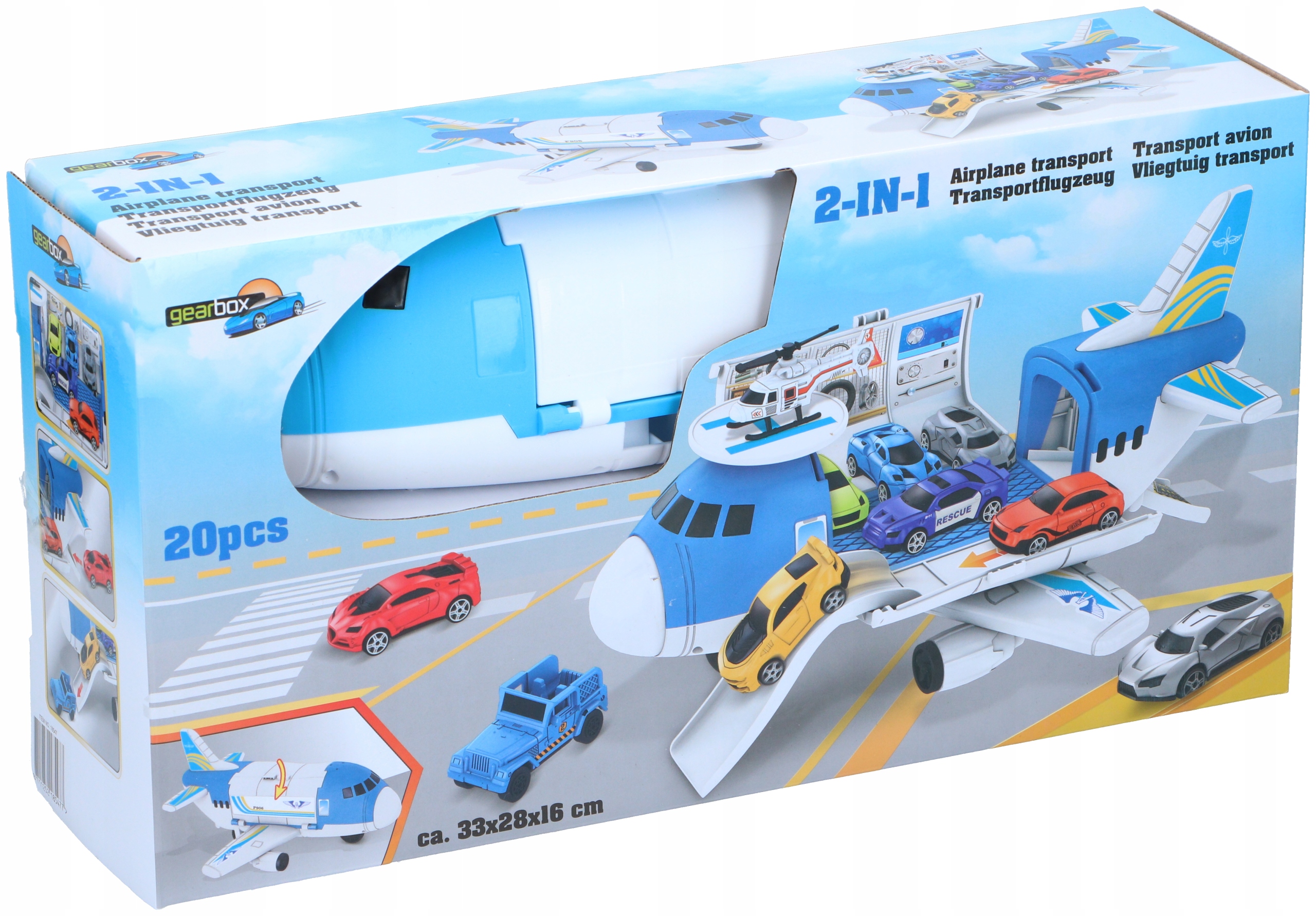 

Samolot Transportowy Na Autka H Wheels