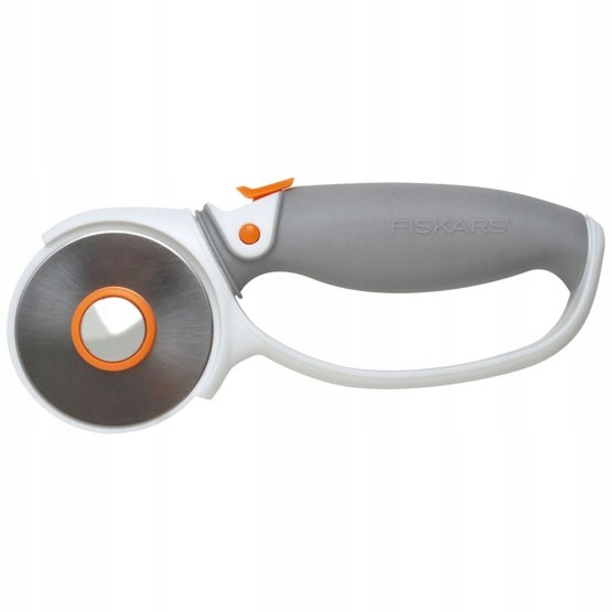 Fiskars nóż krawiecki z obrotowym ostrzem krążkowym 60mm do cięcia tkanin