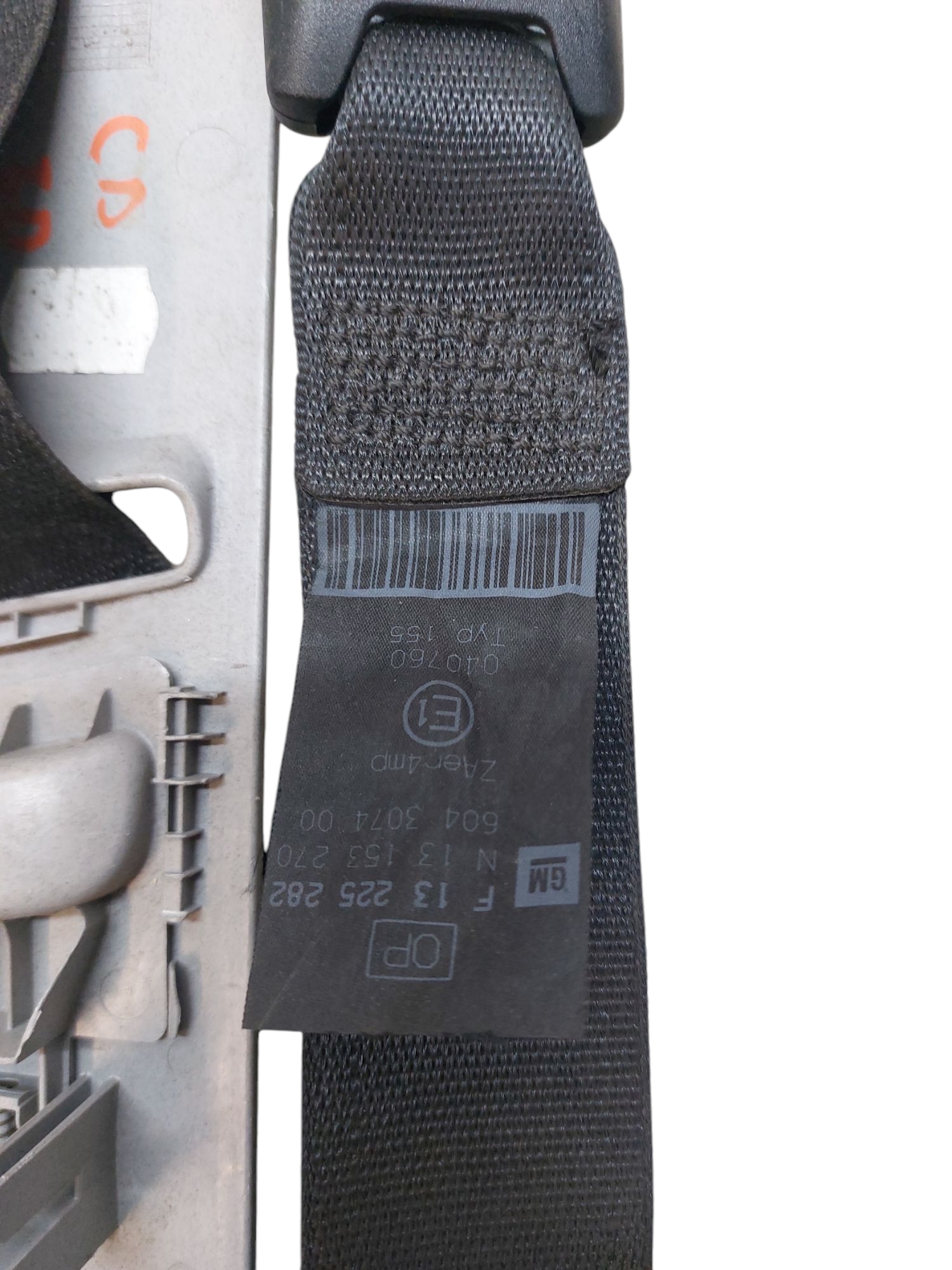 tension belt safety right front OPEL CORSA D 13225282