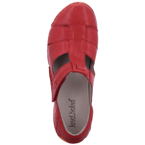 Półbuty Josef Seibel Fergey 81 czerwone tęg G r 35 Długość wkładki 22.5 cm