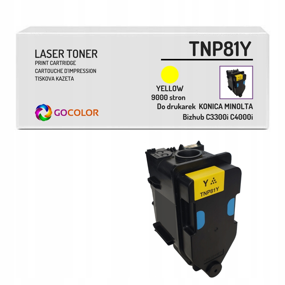 Toner TNP-81Y AAJW2D2 do Develop Ineo + C4000i