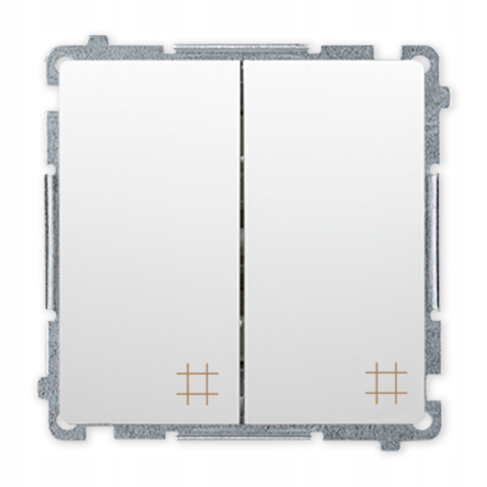 ŁĄCZNIK KRZYŻOWY PODW BIAŁY SIMON BASIC