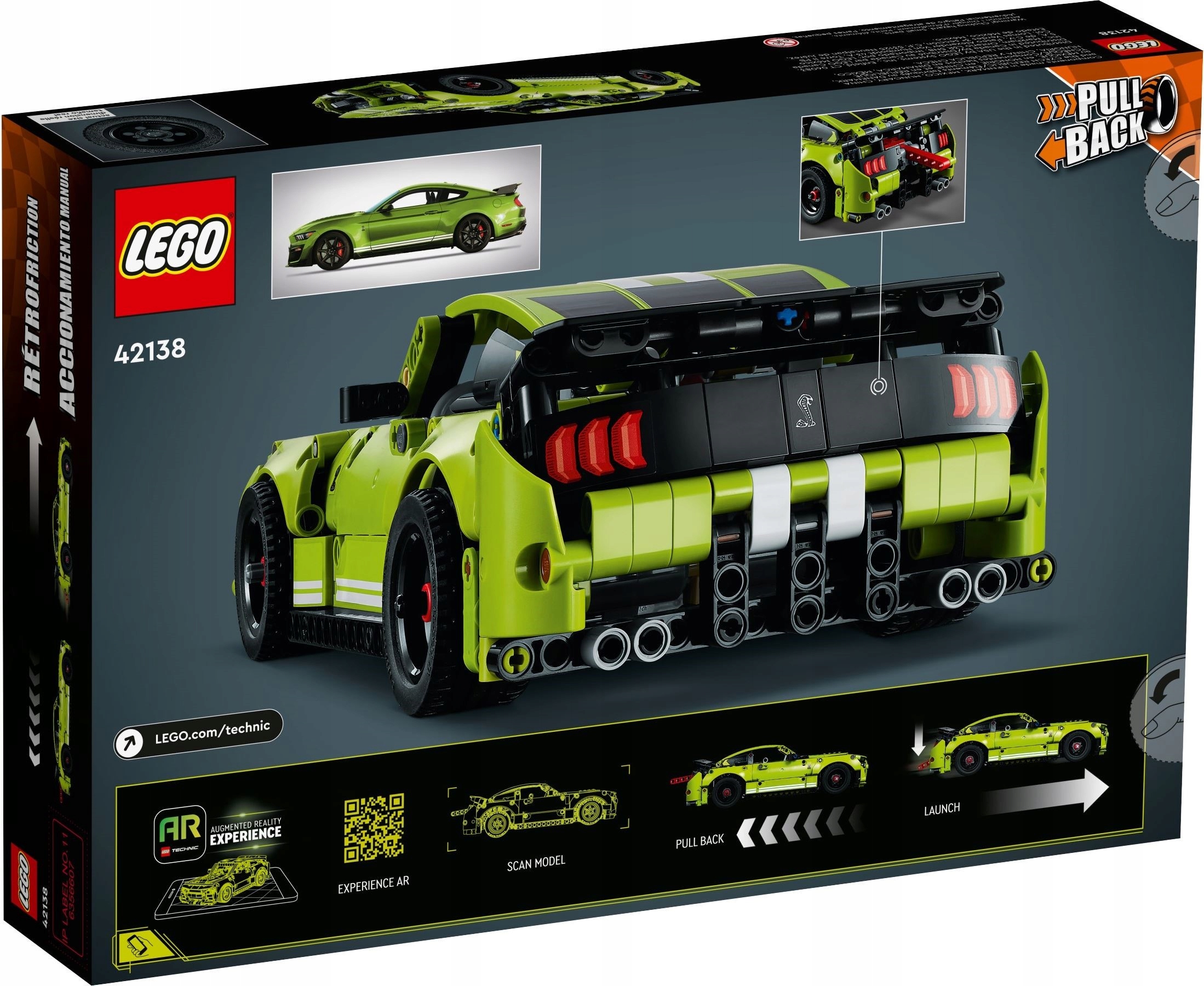 

Lego Technic 42138 Ford Mustang Shelby GT500