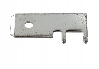 

Konektor Wtyk Płaski Pin Lutowniczy 100sztuk