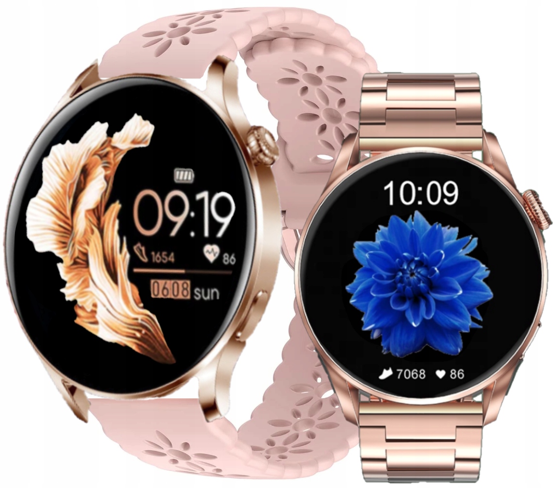 

Smartwatch Zegarek Dla Kobiety Ekg Krokomierz Cykl