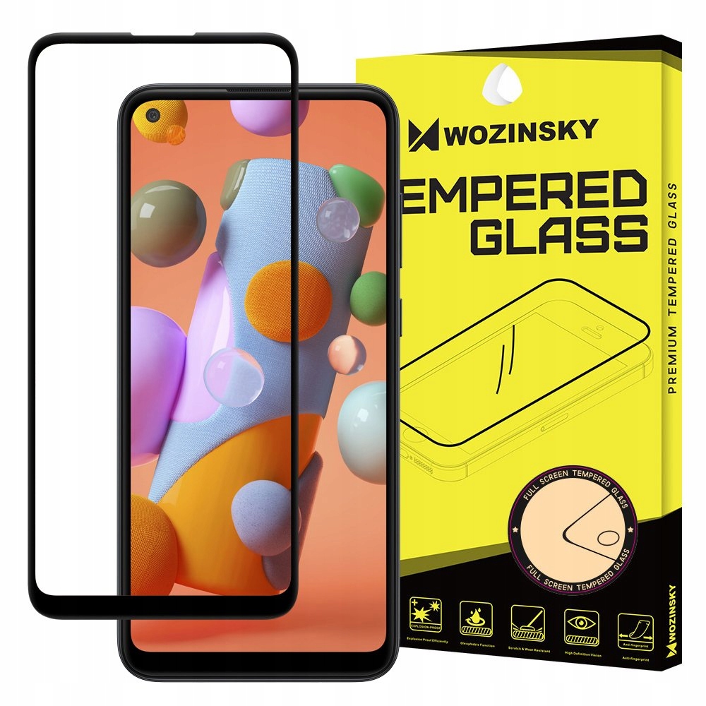 

Wozinsky szkło FullGlue do Samsung A11/M11 czarny