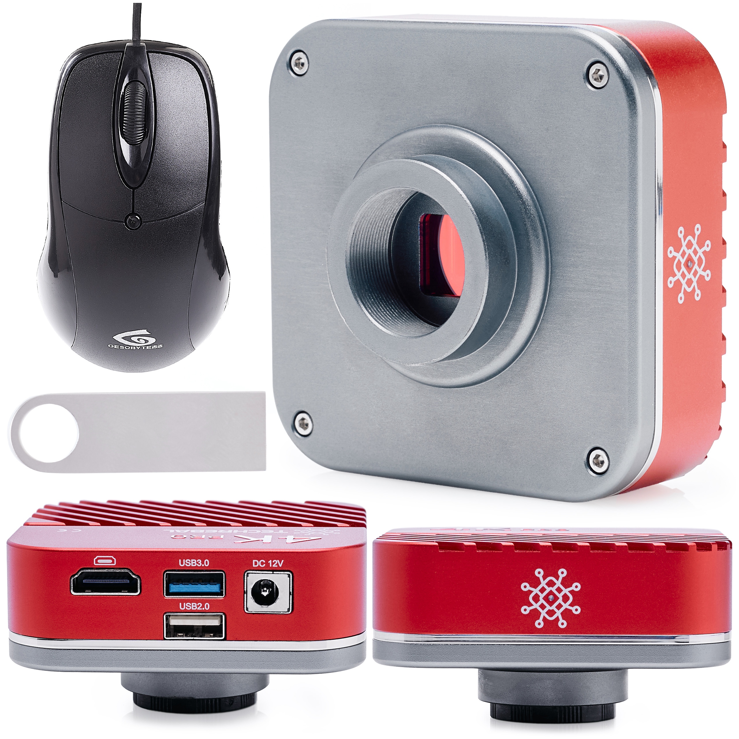 Kamera Pro Digitální Optický Mikroskop 8MP 4K Senzor Sony Hdmi Myš Usb