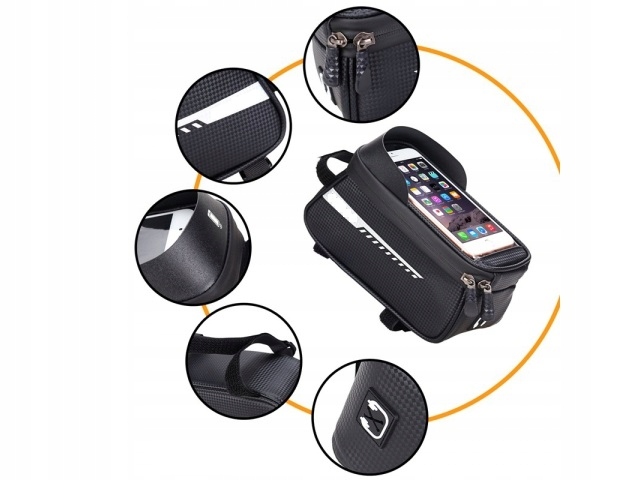 TORBA NA ROWER SAKWA ETUI NA TELEFON NA RAMĘ Model EB022