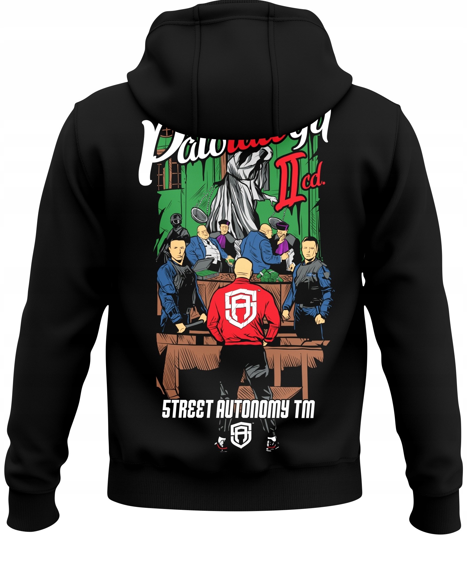 Bluza Z Kapturem Street Autonomy Black XL