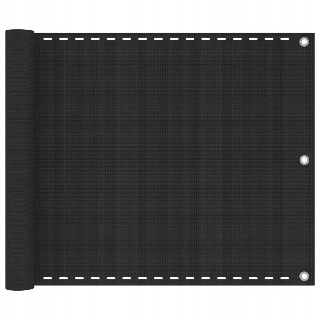 Petrashop Balkónová zástěna Hdpe 75 x 500 cm antracitová Antracitová 31083