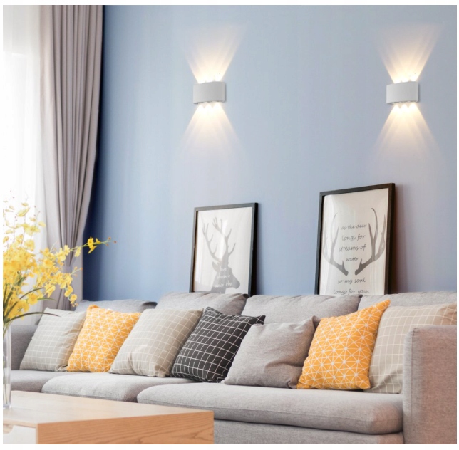 KINKIET ŚCIENNY LED ELEWACYJNY LAMPA GÓRA DÓŁ WEWNĘTRZNY/ZEWNĘTRZNY IP65 6W Marka inna