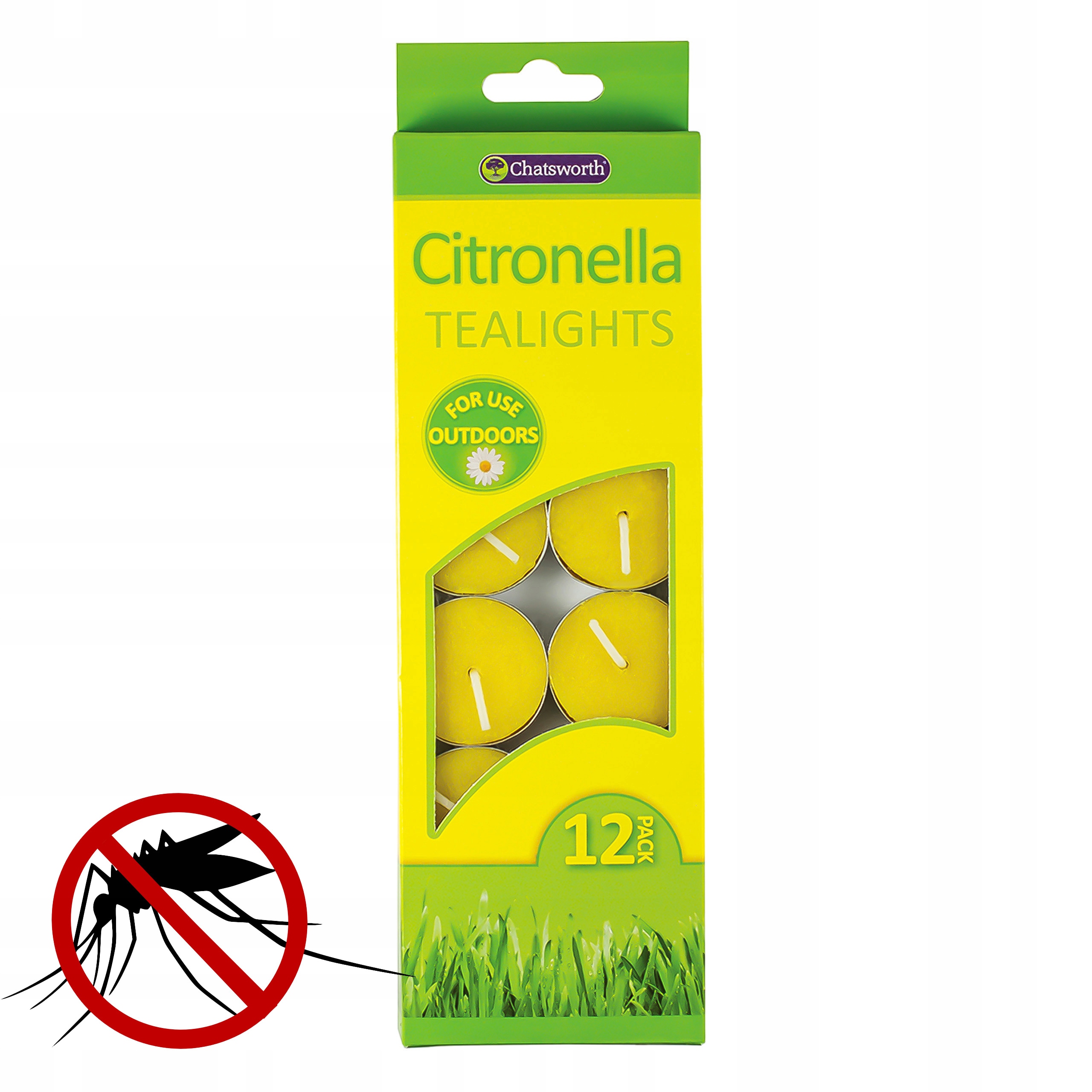 

Citronella Tealights świeczki przeciw komarom