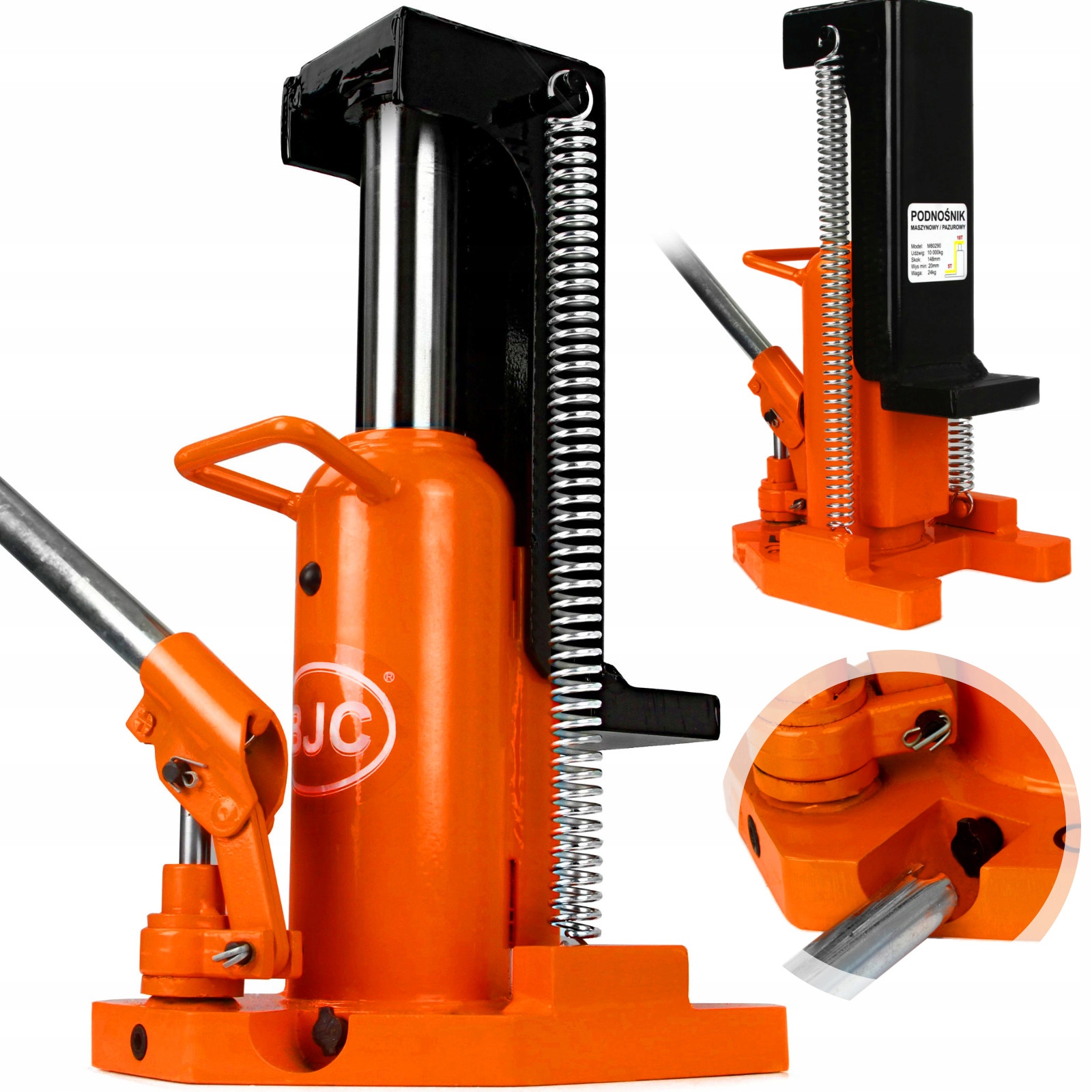 ГИДРАВЛИЧЕСКИЙ ПОДЪЕМНИК 10T BJC