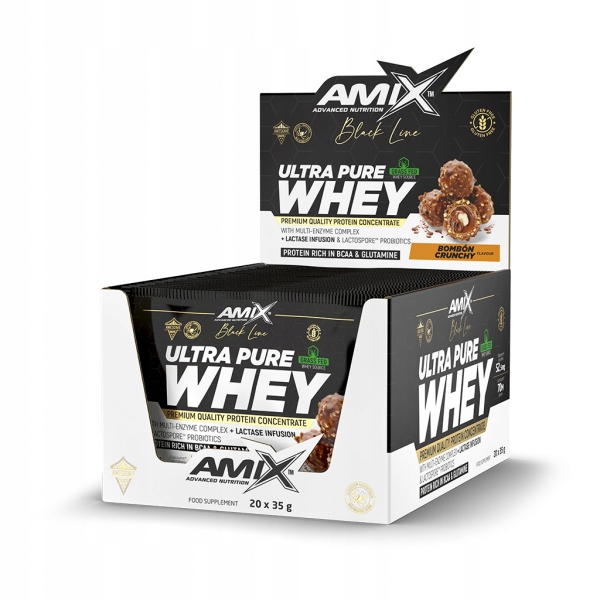 20x Black Line Ultra Pure Whey 35g bonbon crunchy