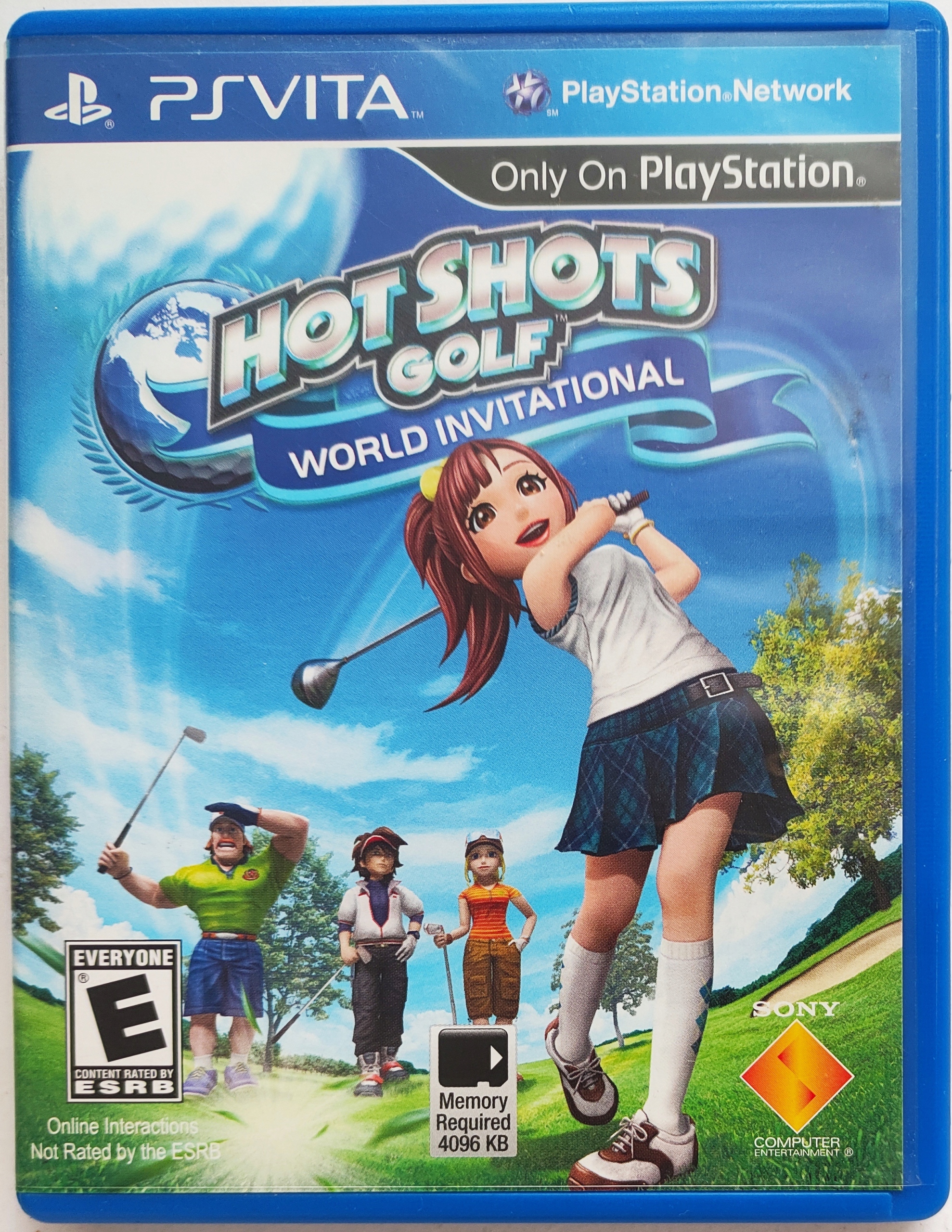 HOT SHOTS GOLF WORLD INVITATIONAL - PS VITA