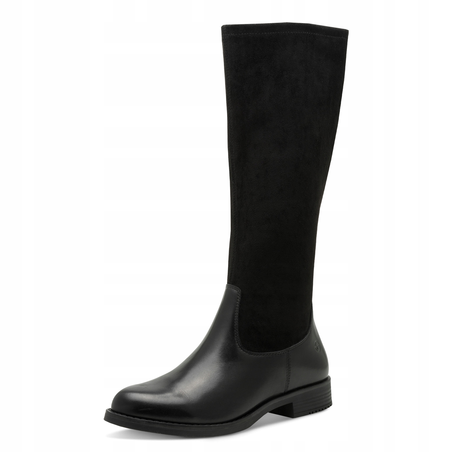 Tamaris Comfort 85502-43 Kozačky Černá Kůže/stretch Tuhost H Vel. 41