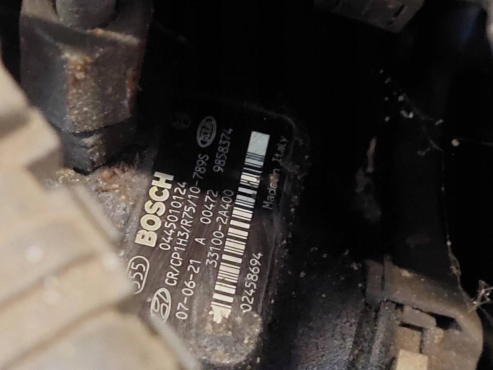 engine DIESEL + UKLAD WTRYSKOWY + TURBINA KIA CEED and D4FB