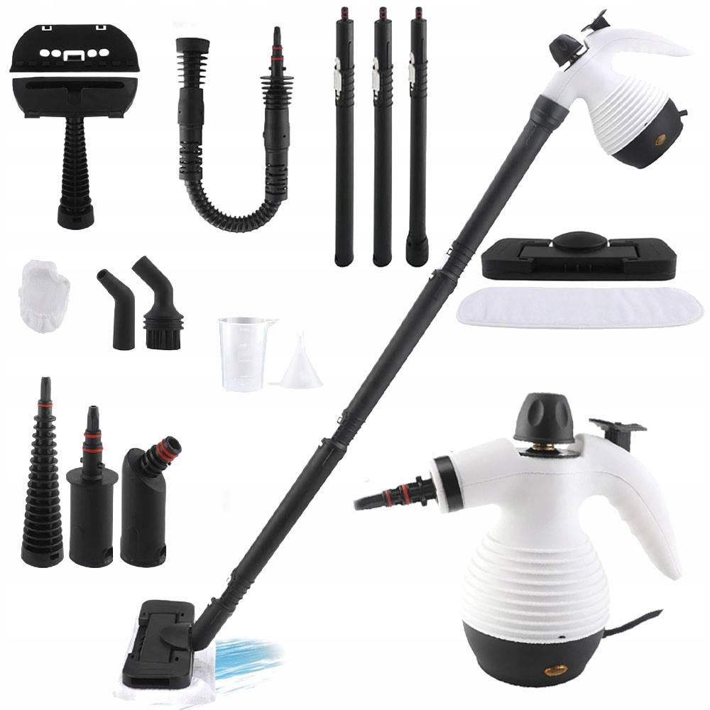 2V1 Parní Čistič Parní Mop Sada 350 ML 1050 Při 135 °C