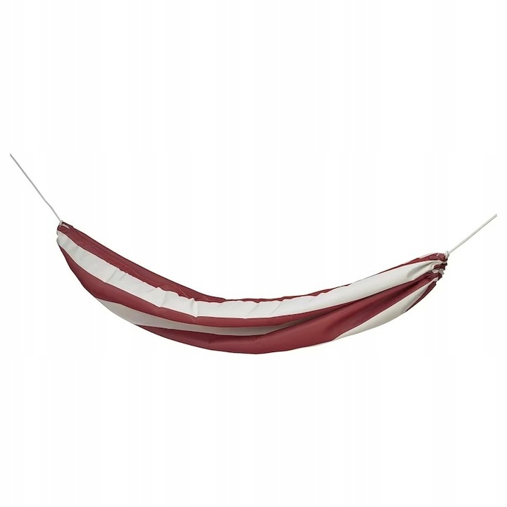 

Ikea Hamnon hamak czerwony/biały 265x150cm