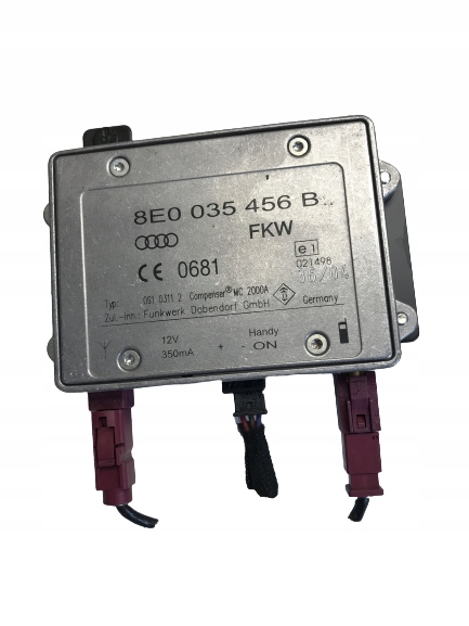 antenna amplifier AUDI A4 B6 B7 8E0035456B