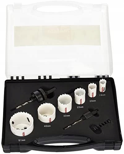 

Zestaw Otwornic 9 Szt. D-47123 Makita