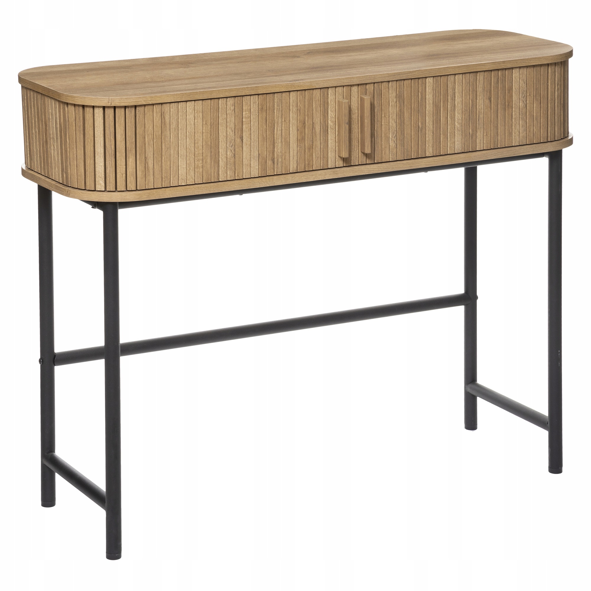 Štýlová konzola Elegantná komoda Béžová Mdf Vintage Retro 100 x 80,5 cm