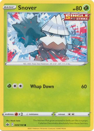 Snover 009/198 Common Pokemon