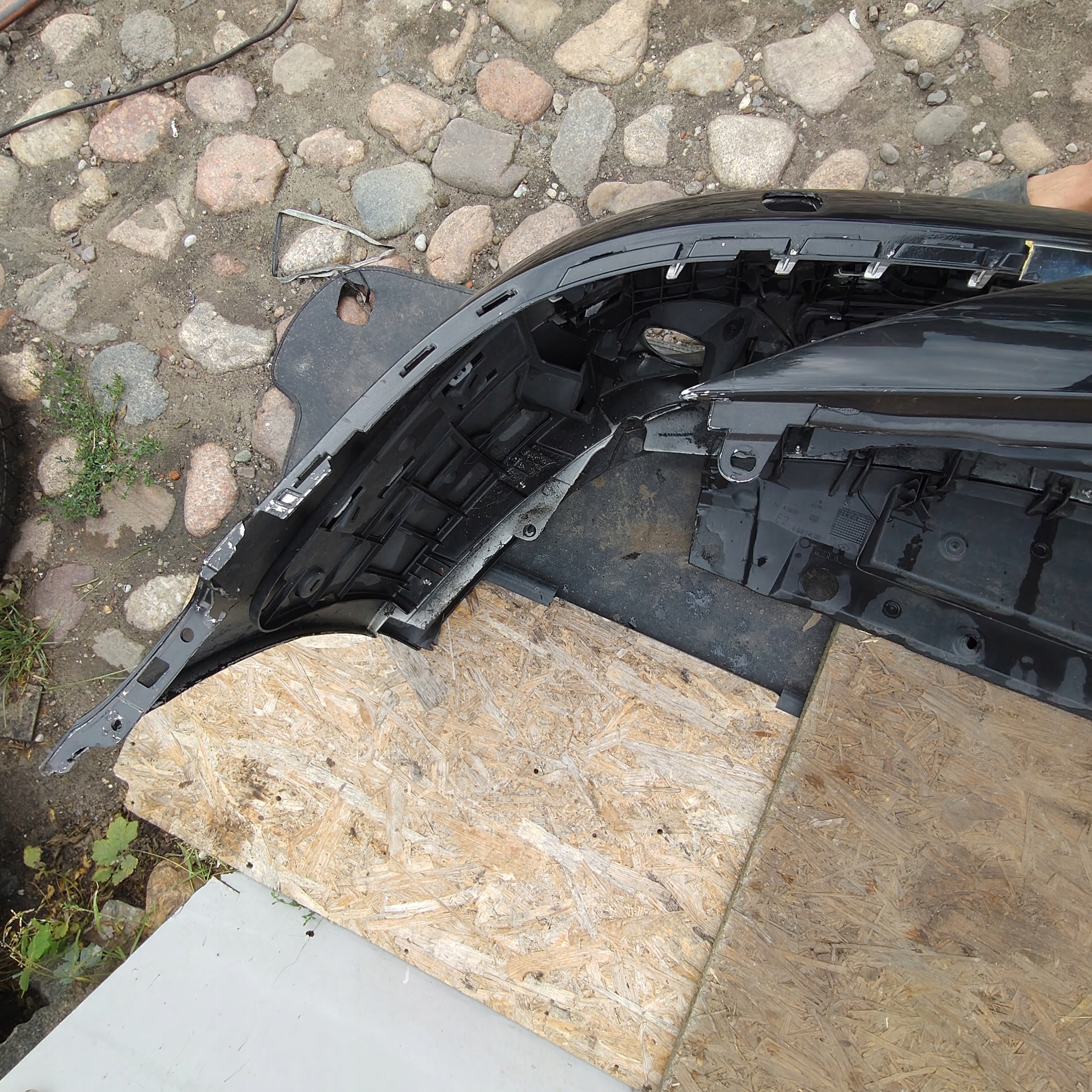 front bumper front RENAULT LAGUNA II LIFT washers