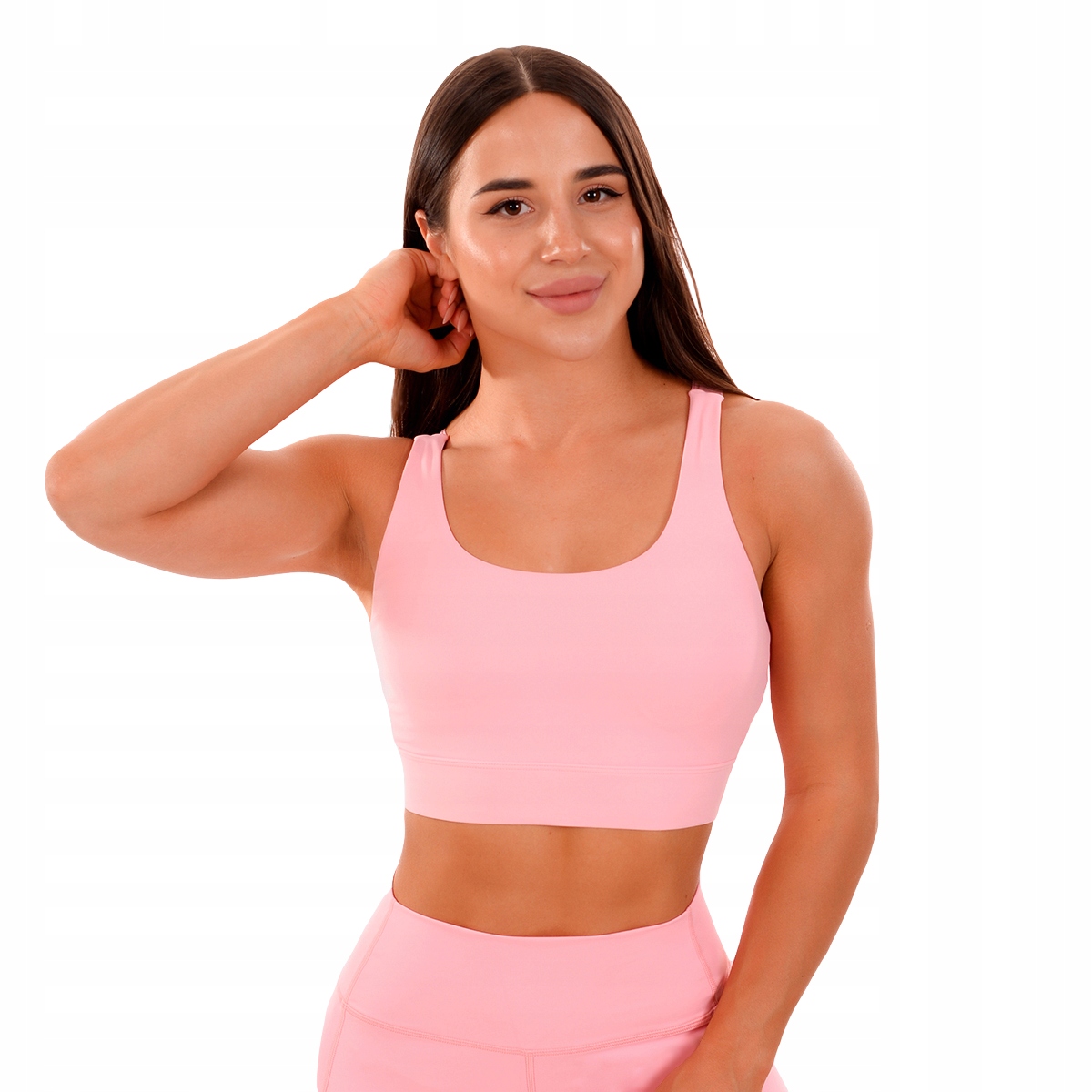 Biustonosz Sportowy Stanik Fitness Pink GymBeam M