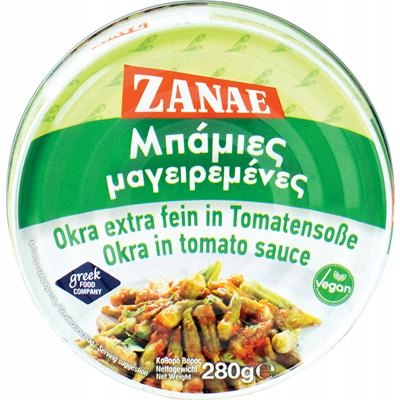 Levně 3 x jemná okra v rajčatové omáčce 280 g Zanae