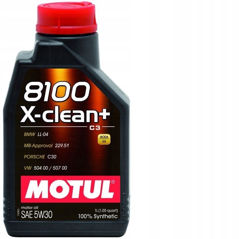 OLEJ MOTUL 5W30 8100 X-CLEAN+ C3 1L