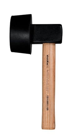 Kuźnia Młotek Brukarski 1.5kg Z Nakładka Gumową
