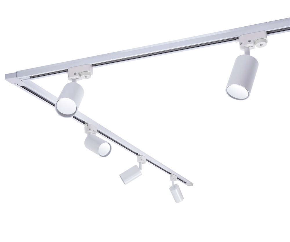 Zestaw Szynoprzewód 2m 1m łącznik 5x GU10