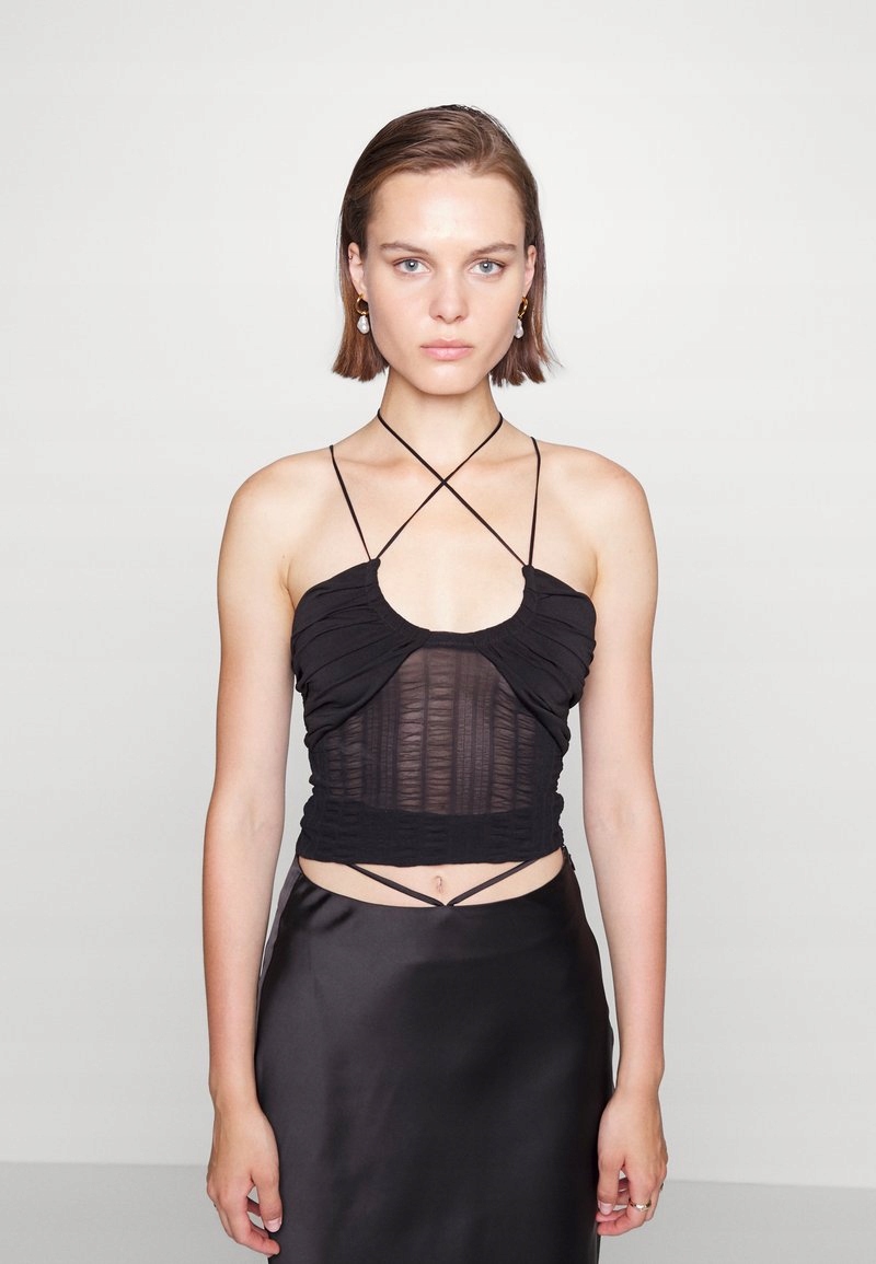 Top s vázáním na krku Musier 42