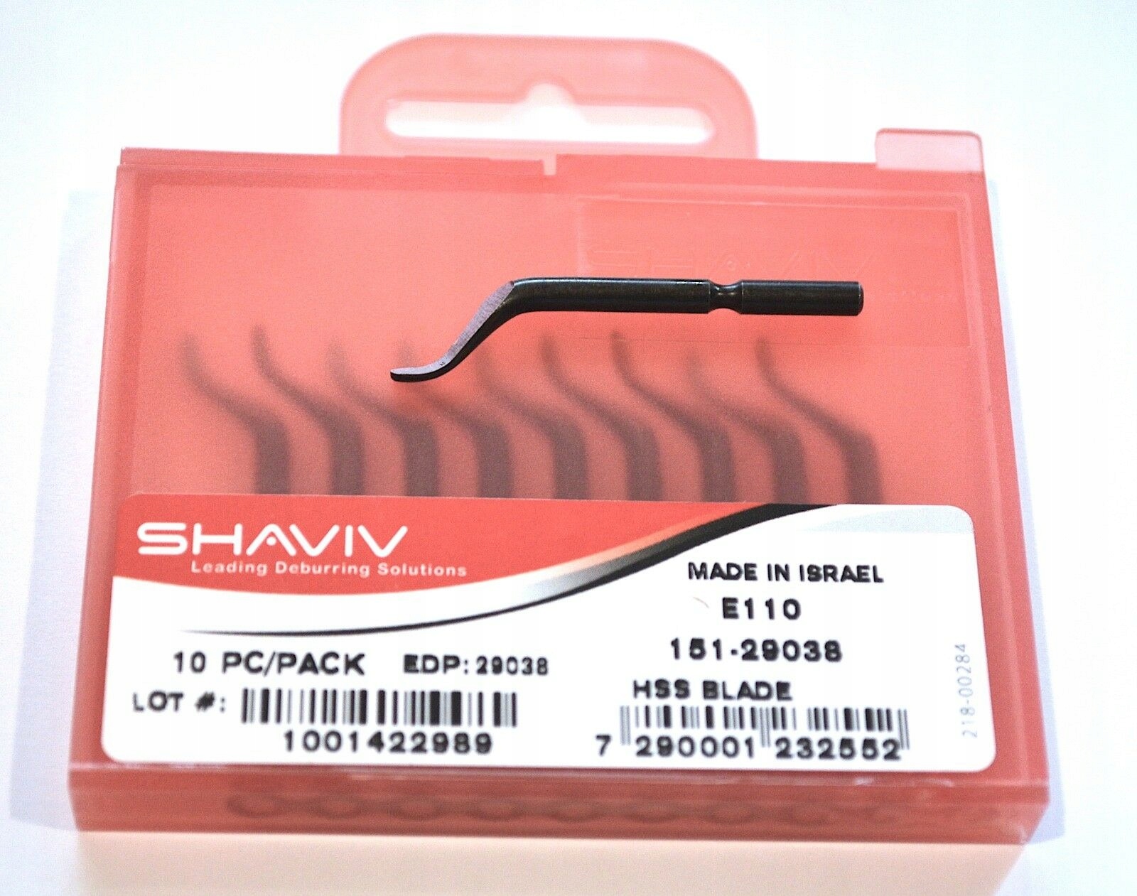 10x Ostrze 3,2 do gratownika E110 precyzyjne Shaviv HSS Ostrza Marka Shaviv