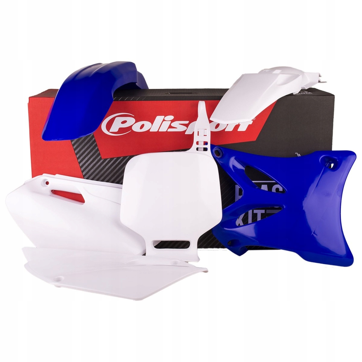 Polisport Sada Plastov Yamaha Yz 85 '02-'14 Farba Modrá Biela