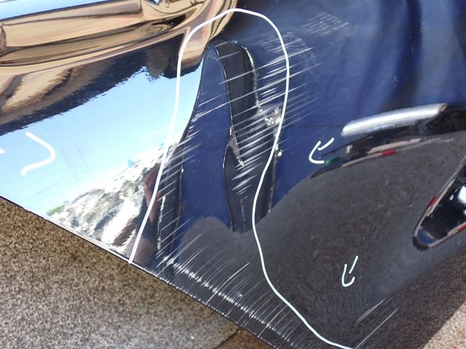 SEAT LEON IV KOMBI door right rear. rear part